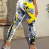 Sports Fitness High Waist Tight Yoga Pants