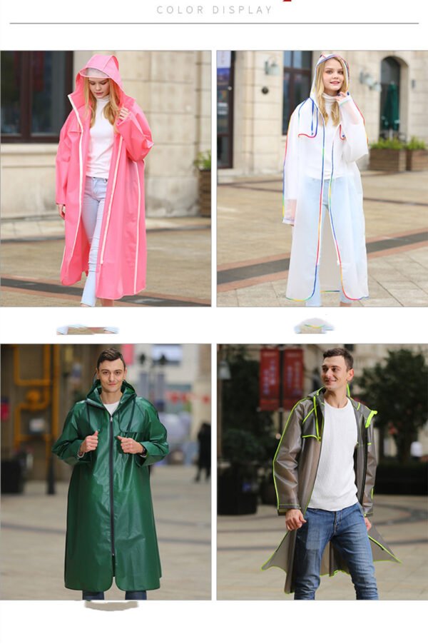 Raincoat long Adult