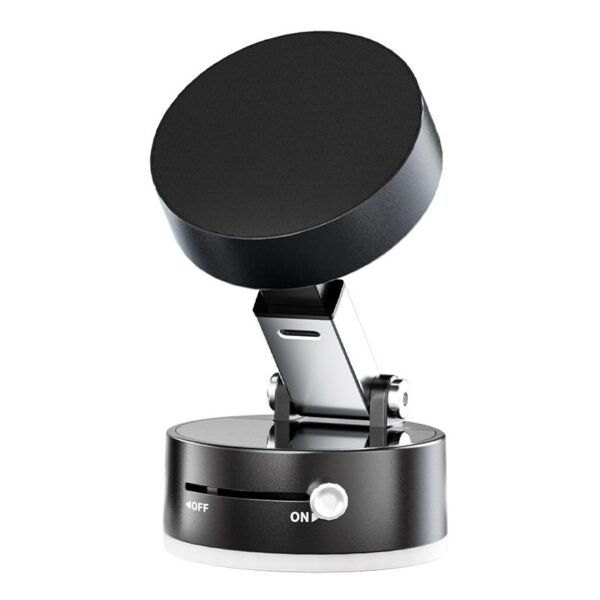 Foldable Magnetic Vacuum Car Phone Holder