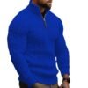 Men's Knitwear Half Zipper Coat