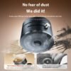 Foldable Magnetic Vacuum Car Phone Holder