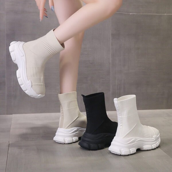 Knitted Sports Casual Shoes